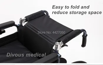 

lightweight Electric folding Power Electric Wheelchair For elderly can place on the car trunk