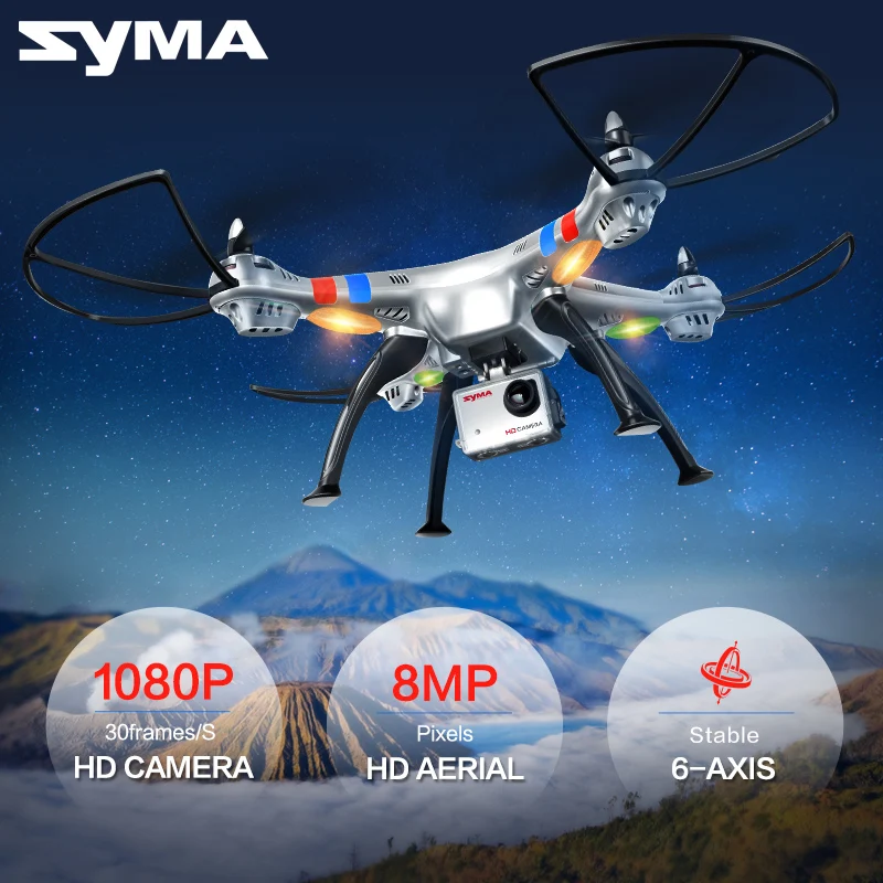 SYMA X8C X8W X8G 2 4G 4CH 6 Axis Professional FPV font b RC b font