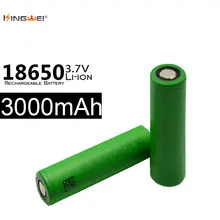 4pcs 18650 Battery 3000mah 30A 3.7v icr 18650 li-ion lithium battery for SONY VTC6 battery for powerbank e-cigarette