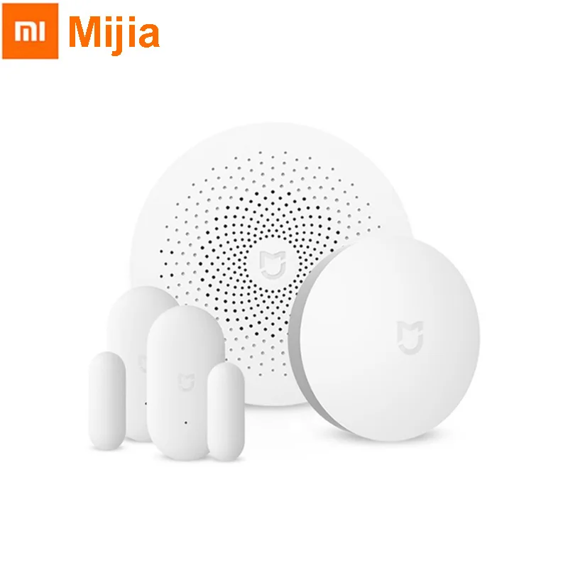

Original Xiaomi 3 in 1 mijia Smart Home Mijia Security Set Multifunctional Gateway Remote Control Window Door Sensor Set Switch