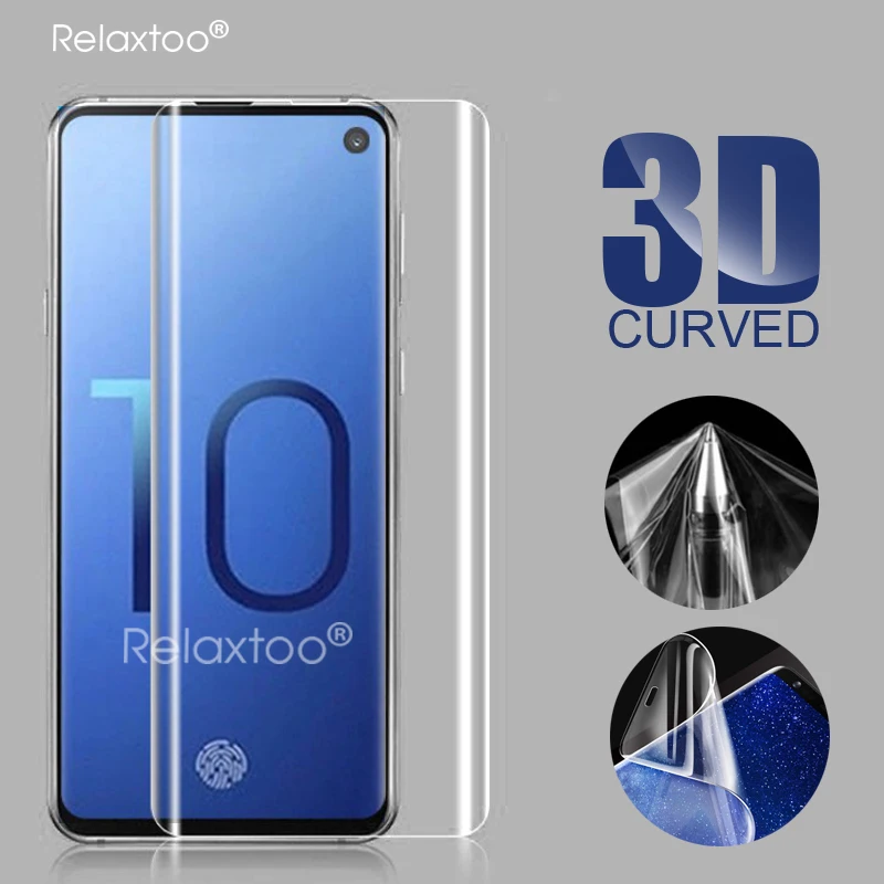 

3D Curved Screen Protector Film For Samsung Galaxy S10 Plus E S10Plus S10E TPU Soft Protective Film Cover Samsun Sumsung S 10 +