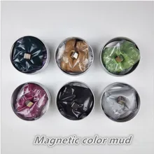 Magnetic rubber mud Handgum hand gum silly putty magnet clay magnetic font b plasticine b font
