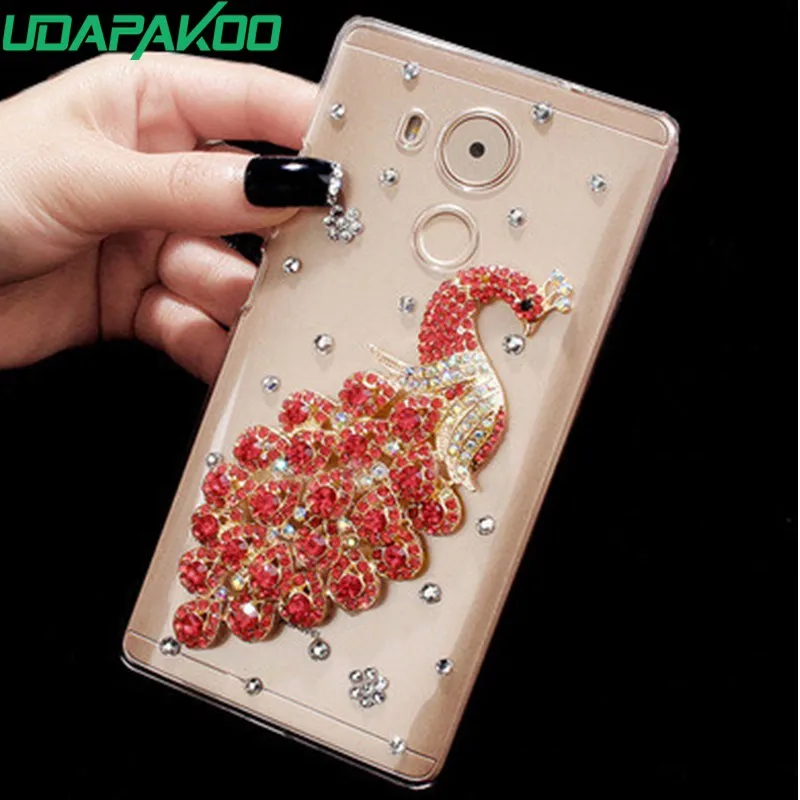 Udapakoo роскошный 3d чехол для Huawei Honor 5C 5A 7 V10/Коврики 10 lite/Y7 рro рrime 2018 стразами под