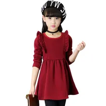 Зимнее платье для девочек; платье принцессы из плотного бархата с длинными рукавами для маленьких девочек; От 2 до 12 лет; теплые вечерние платья для девочек; детская одежда