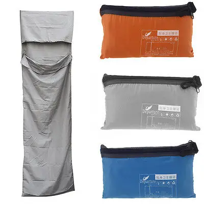 Ultralight Outdoor Sleeping Bag Liner Polyester Pongee Portable Single Sleeping Bags Camping Travel Healthy Outdoor Sleeping Bag