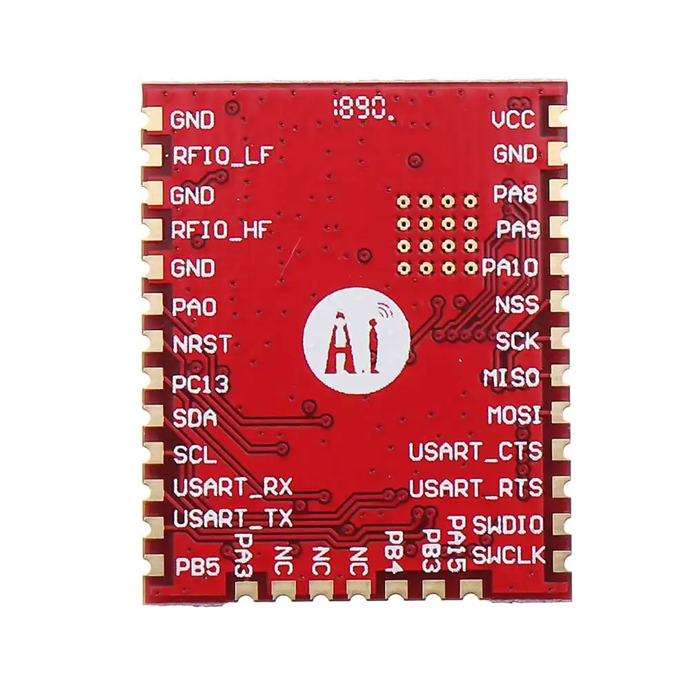 LEORY 433/470/868/915 МГц Беспроводной LoRa модуль RHF76-052 LoRaWAN узел модуль Встроенный STM32 низкая Мощность