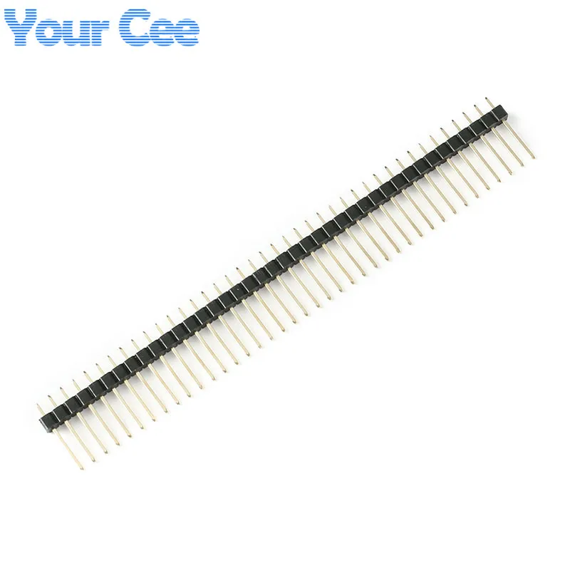 1x40 Pins Pitch 2.54mm Single Row Male Pin Header length 15mm (2)