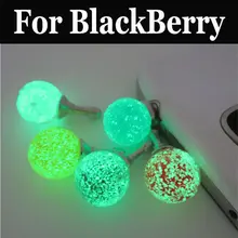 Люминисцентный Ночной свет 3,8 мм наушники порт пылезащитный Разъем гарнитура наушники для BlackBerry DTEK50 Motion Aurora KEYone Evlove KEY2