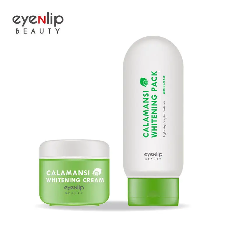 EYENLIP Calamansi Whitening Pack + Calamansi Whitening Cream Set Skin Care Moisturizer Anti Wrinkle Whitening Korea Cosmetics