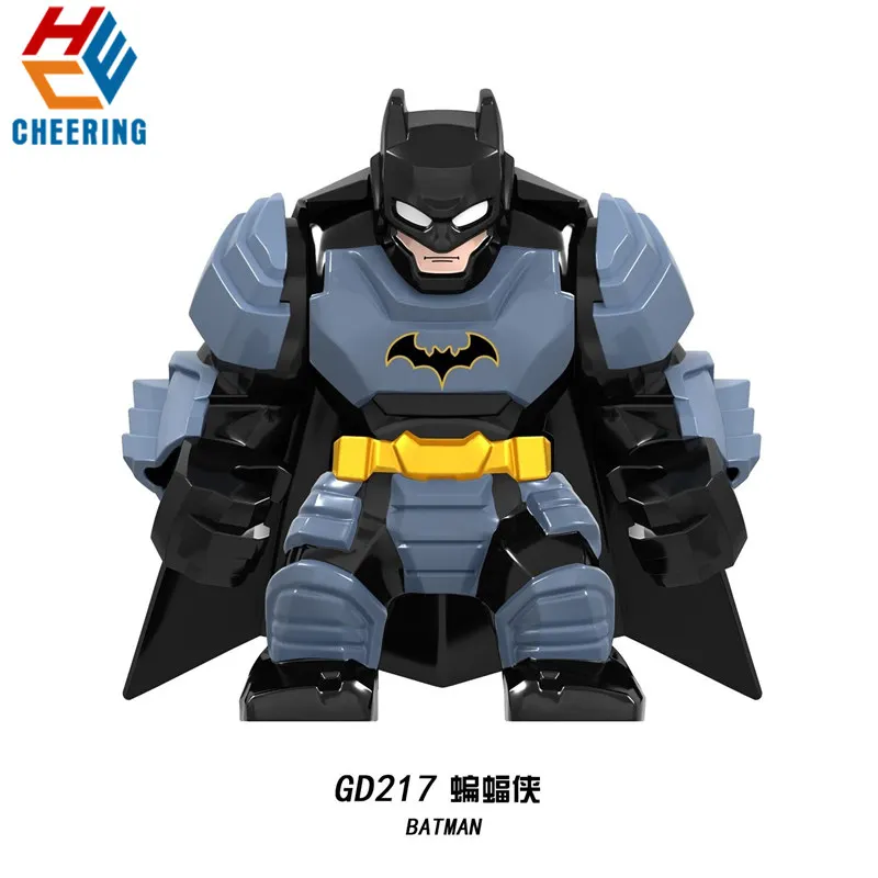 

GD217 Big Figures Building Blocks Movie 4 Endgame Gray Batman Bricks Super Heroes Sprider-Man Iron Man Gift Toys For Children
