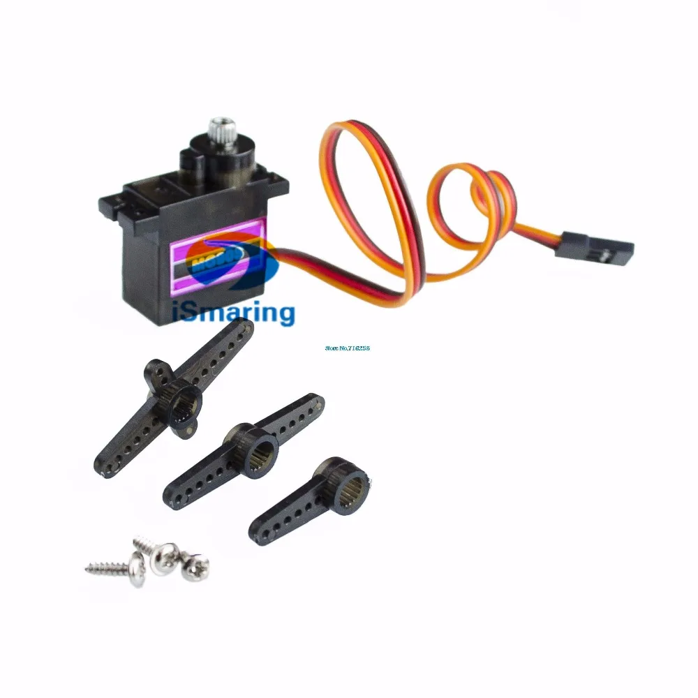 Официальный iSmaring MG90S 9g металлическая Шестерня цифровой микро сервопривод для 450 RC