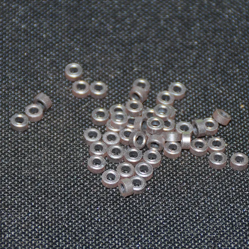 50 шт. ферритовый сердечник EMI фильтр 4X2X2 мм ферритовые сердечники кольцо анти - Фото №1