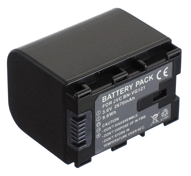 Battery Pack for JVC Everio GZ-EX210, GZ-EX215, GZ-EX250, GZ