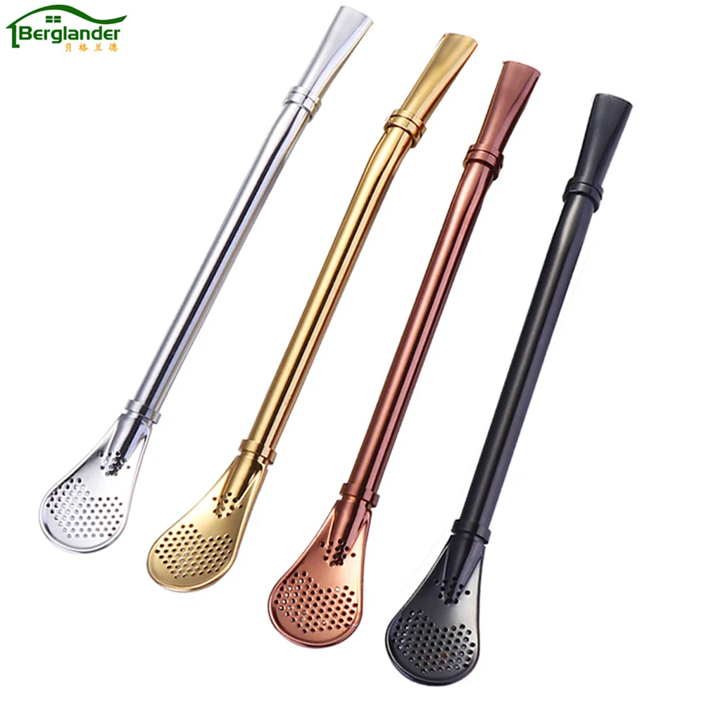 BERGLANDER 18/10 Stainless Steel Drinking Straw Filter