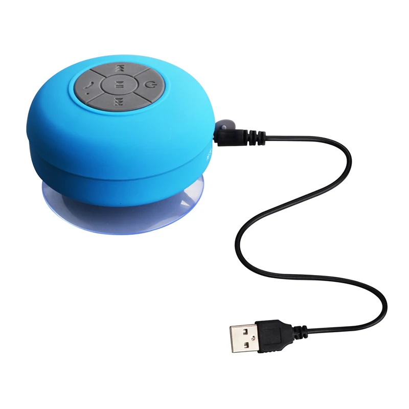 Портативный динамик для душевой водонепроницаемый мини беспроводной bluetooth