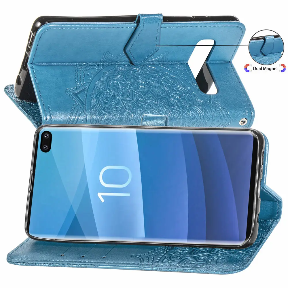Магнитный чехол кобура из натуральной кожи для Samsung S10 + S9 S8 Plus S7 S20 Ultra 5G Note 10 9