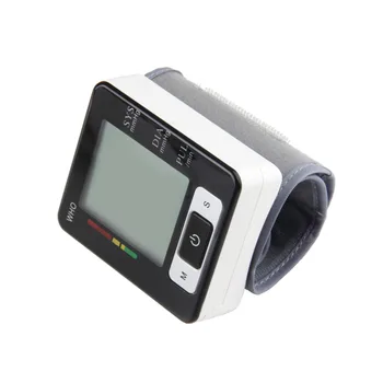 

1pc Automatic Digital Wrist Blood Pressure Upper Monitor Heart Meter LCD Screen Hot Selling