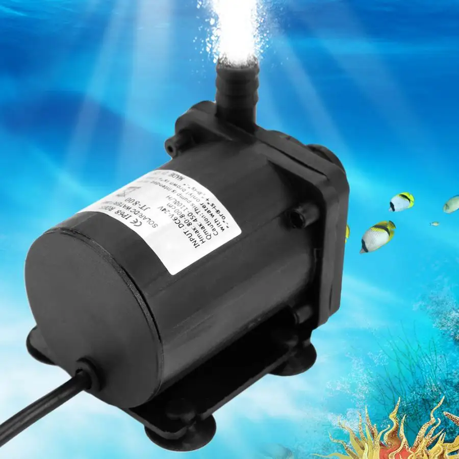 Bomba agua мини DC бесщеточный водяной насос для солнечного водонагревателя 24в 40 до 100