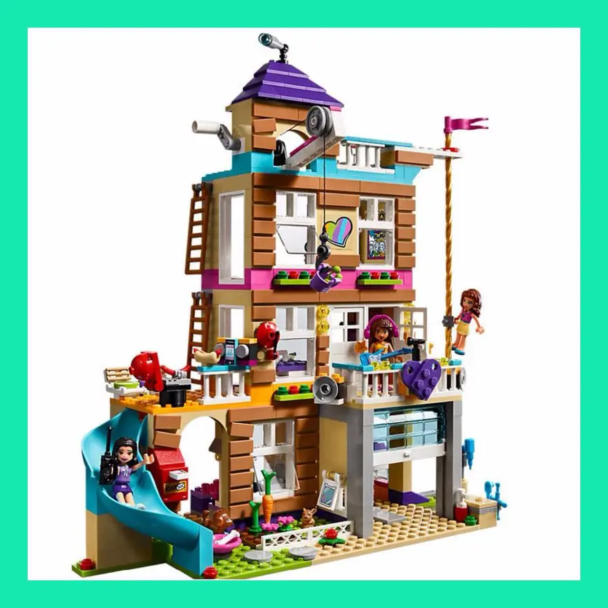 

2018 New Girls Series Toys 808Pcs The Friendship House Set Building Blocks Bricks toys Compatible Friends