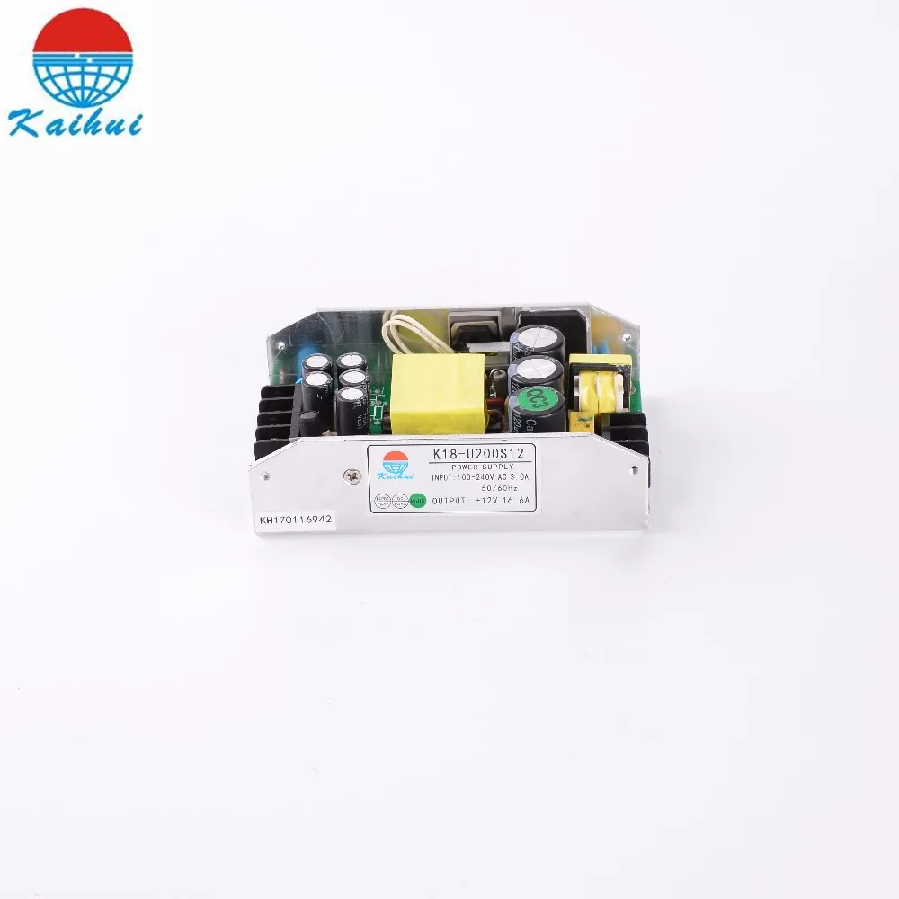 

101-200W Single Output Power Supply 12V Open Frame Led Driver K18-U200S12 for Led ligths