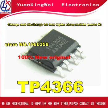 

10pcs TP4366 SOP-8 Charge and discharge 1A four lights show mobile power IC