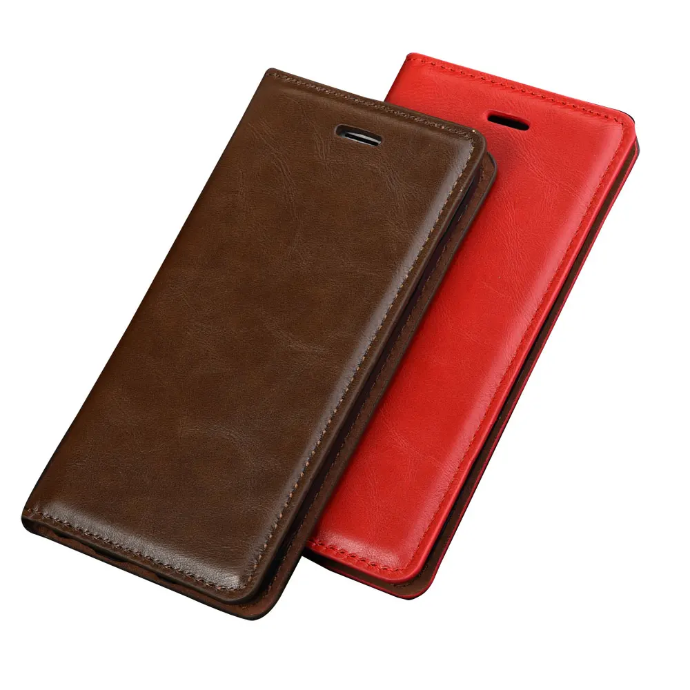 

Luxury Flip Leather Case For iPhone 7 7 Plus Phone Bags 3 Site Stand Card Slot TPU Back Cover