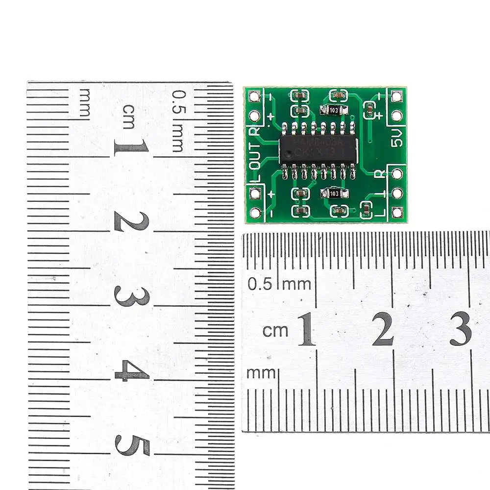 CLAITE Мини DC 5 в 2x3 Вт PAM8403 Класс D аудио цифровой усилитель мощности доска USB усилитель модуль