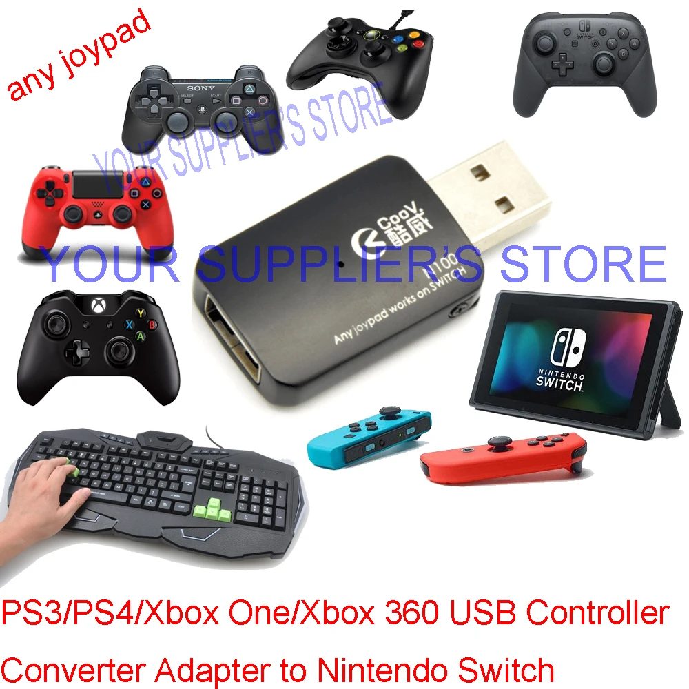 Controller Converter to Nintendo Switch NS GamePad Joystick Converter