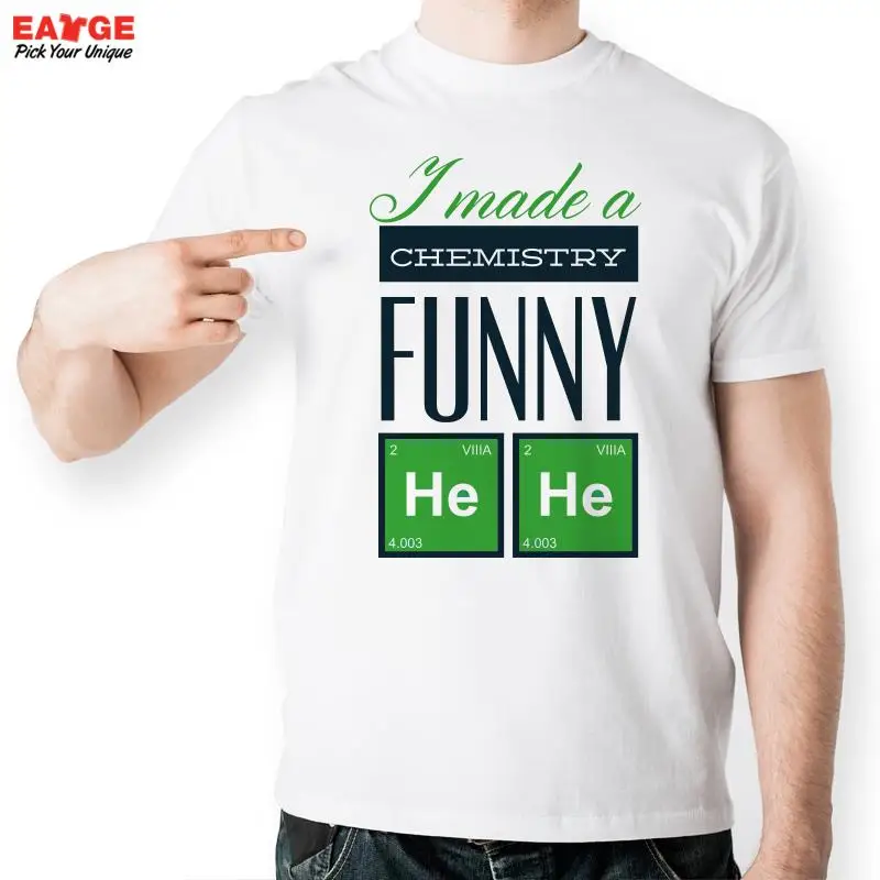 I Made A Chemistry Funny Hehe T Shirt Chemical Element Design T shirt