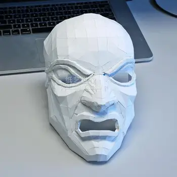 

3D paper model Helmet Mask DIY manual toy