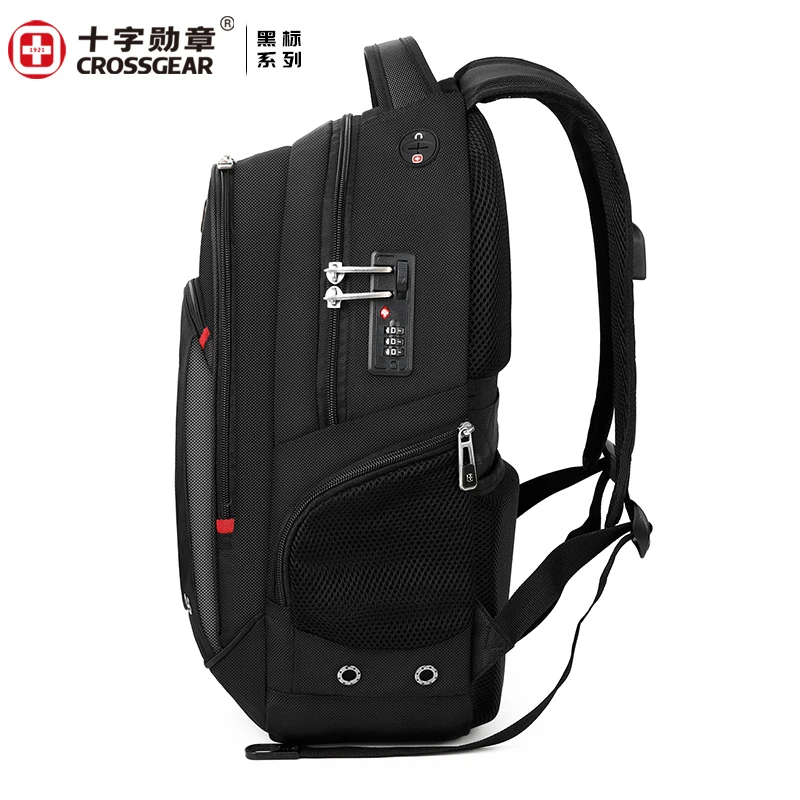  laptop backpack swiss usb anti theft 17 inch computer bag men backpack multifunctional Boy Backpack