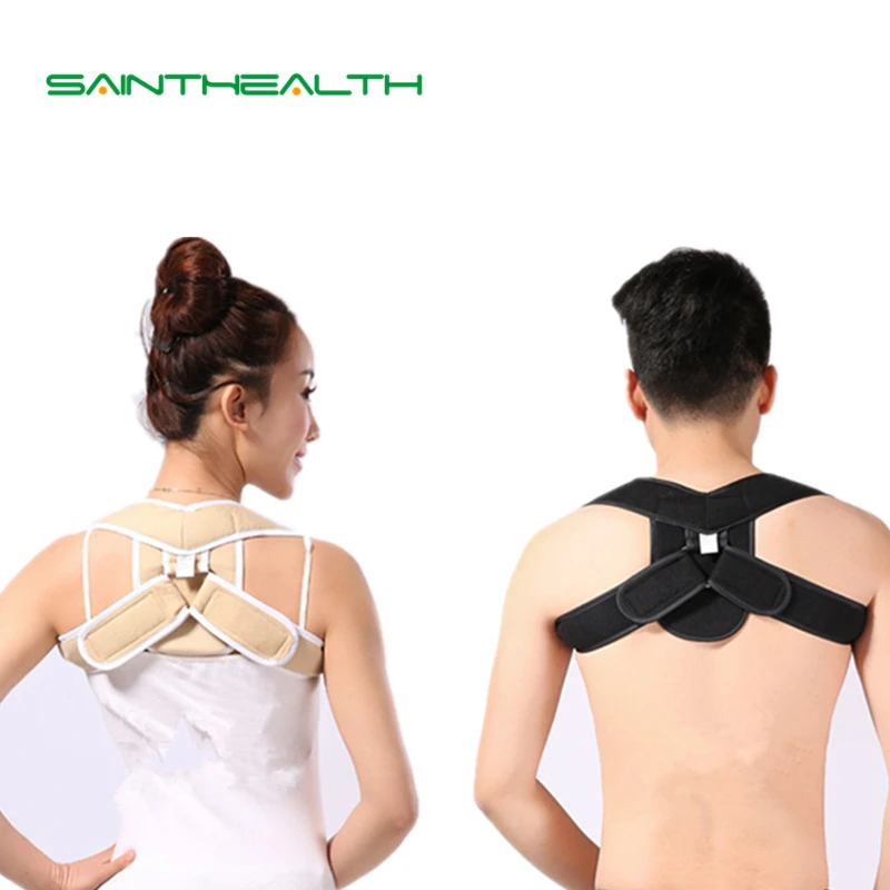 

Adjustable Upper Back Shoulder belt Support Posture Corrector Adult Children Corset Spine Brace Back Belt Orthotics Back Support