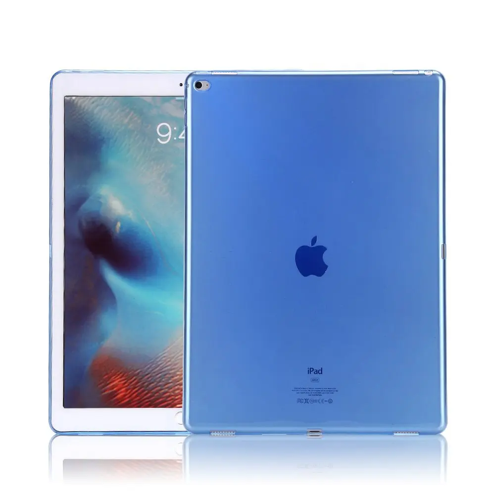 Для Apple iPad 2/3/4 прозрачный чехол Мягкий силиконовый чехол задняя крышка из ТПУ защитный чехол для планшета в виде ракушки для iPad Mini 1 2 3