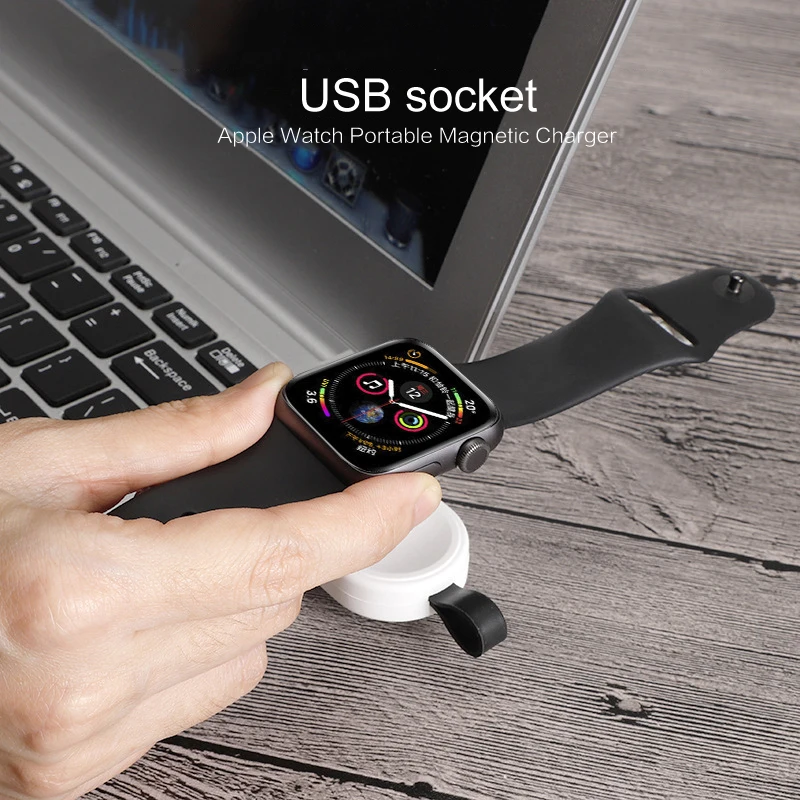 USB умные часы, портативное мини беспроводное зарядное устройство для IWatch 1 2 3 4, док-адаптер, быстрая зарядка, зарядное устройство, Беспроводная зарядка, новинка