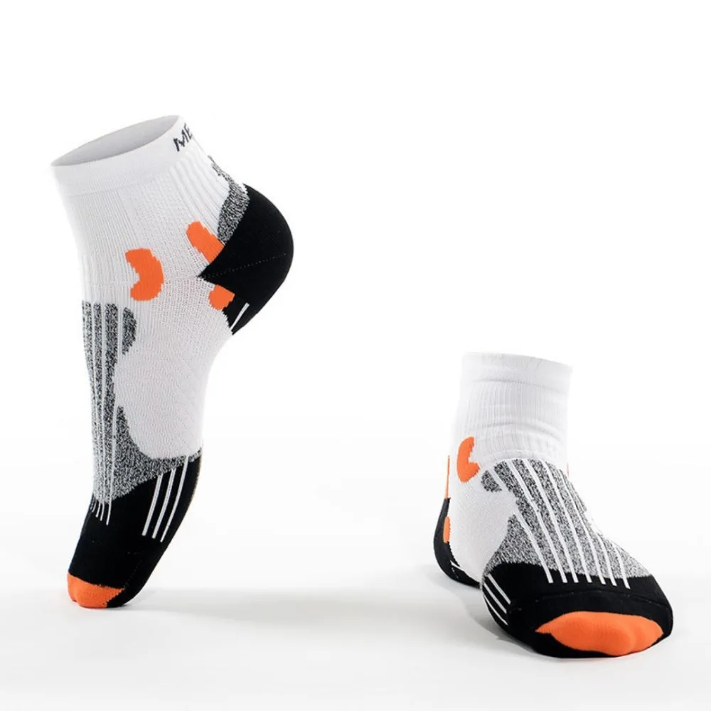 MEIKAN бренды 1 пара мужские европейские(от 39 до 42) Профессиональные носки для бега CoolMax впитывающие пот низкие носки для бега фитнес-Спорт