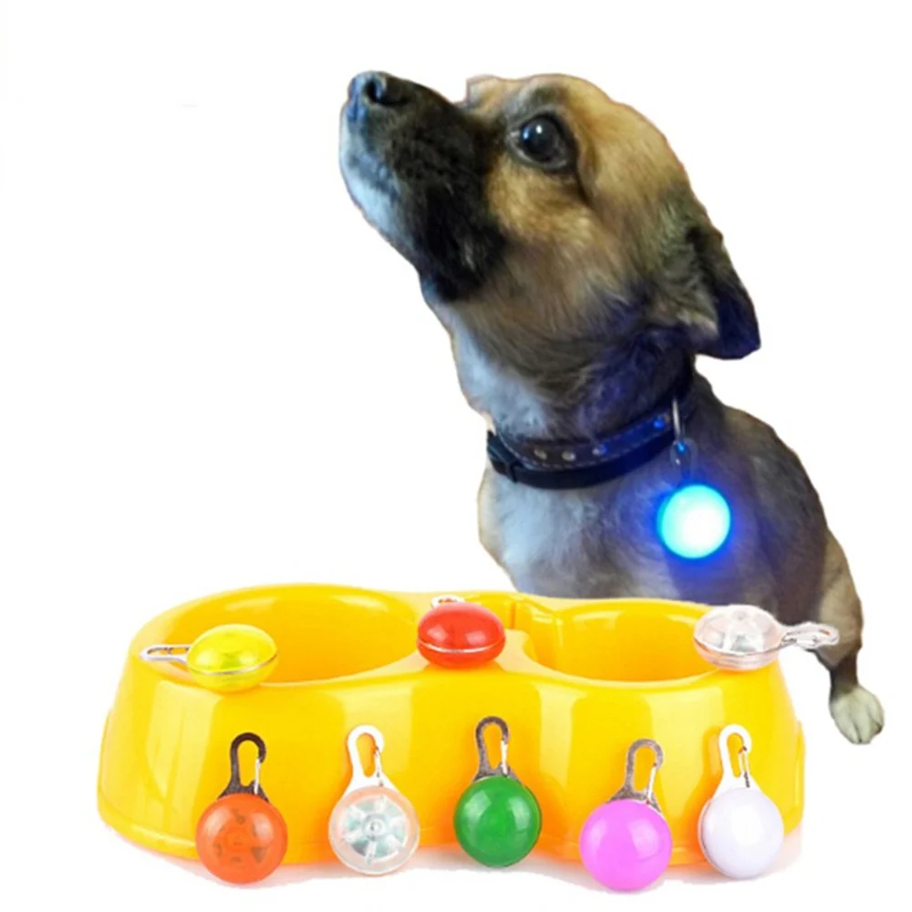 Светодиодный фонарик для ночной безопасности для домашних животных, поводки собачьего ошейника, светящаяся подвеска, ожерелье для домашних животных, светящиеся яркие светящиеся ошейники