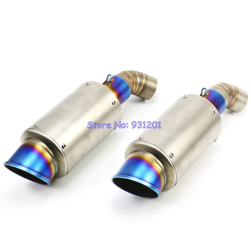 

Motorcycle Exhaust Muffler Pipe Link Middle Escape for DUCATI 696 2008-2014 796/795 2010-2014 with Slip-On Escape Moto