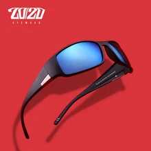 20/20 Марка Дизайн Поляризованные Мужские Солнцезащитные Очки Черный Прохладный Винтаж Мужские Солнцезащитные Очки Оттенки Очки Gafas asculos PL334