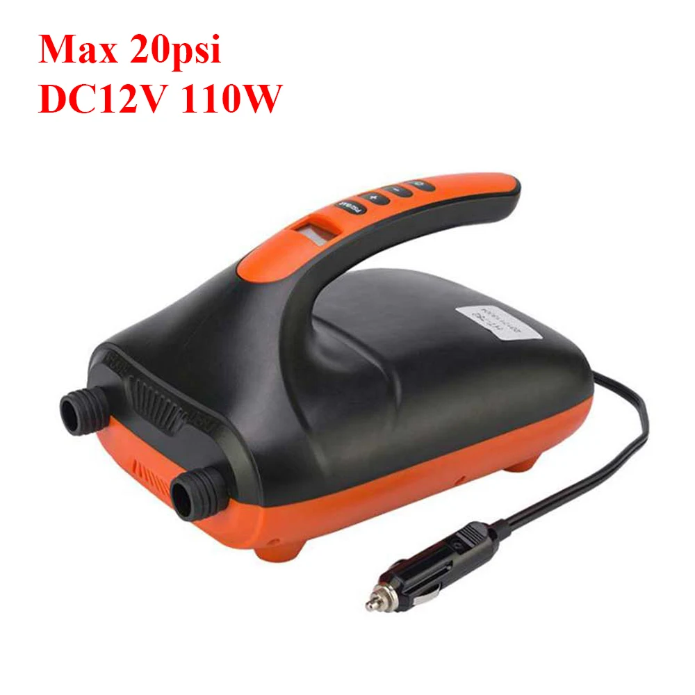 Kacsoo-SUP 12V Max 20 PSI zweistufige elektrische luftpumpe für Paddle Board im freien Intelligente aufblasbare pumpe Kacsoo-SUP 12V Max 20 PSI zweistufige elektrische luftpumpe für Paddle Board im freien Intelligente aufblasbare pumpe