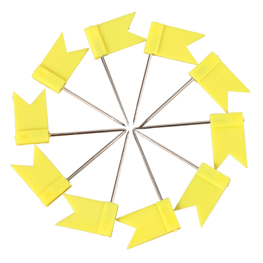 100 Flag Shape Map Pins Cork Notice Board Drawing Pins Push Pinin