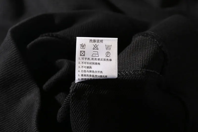 Sleeve Embroidery Crane Pullover Hoodies 11
