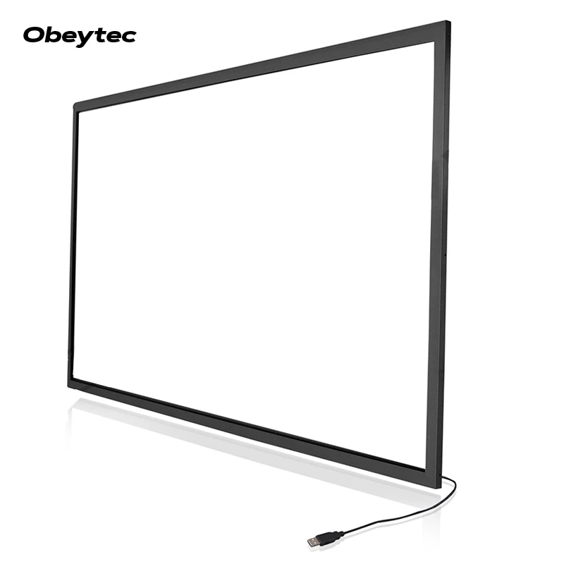 Obeytec 7" TURE 10 точек касания ИК сенсорная рамка, легко собрать, высокая совместимость, без стекла OBF75WH00D