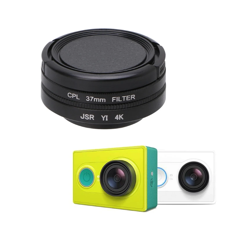 

37mm CPL Filter + Cap Circular Polarizer Lens Filter for Xiaomi Yi Sport Camera