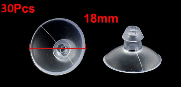 Home Desk Glass Rubber Transparent Anti Collision Suction