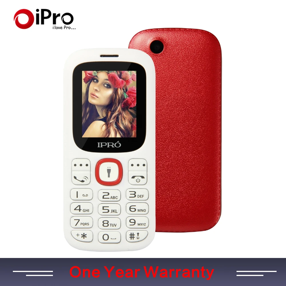 IPRO Brand 1 77 Inch Unlocked Mobile Phones GSM SC6531DA Bluetooth Cell Phone With English Spainish