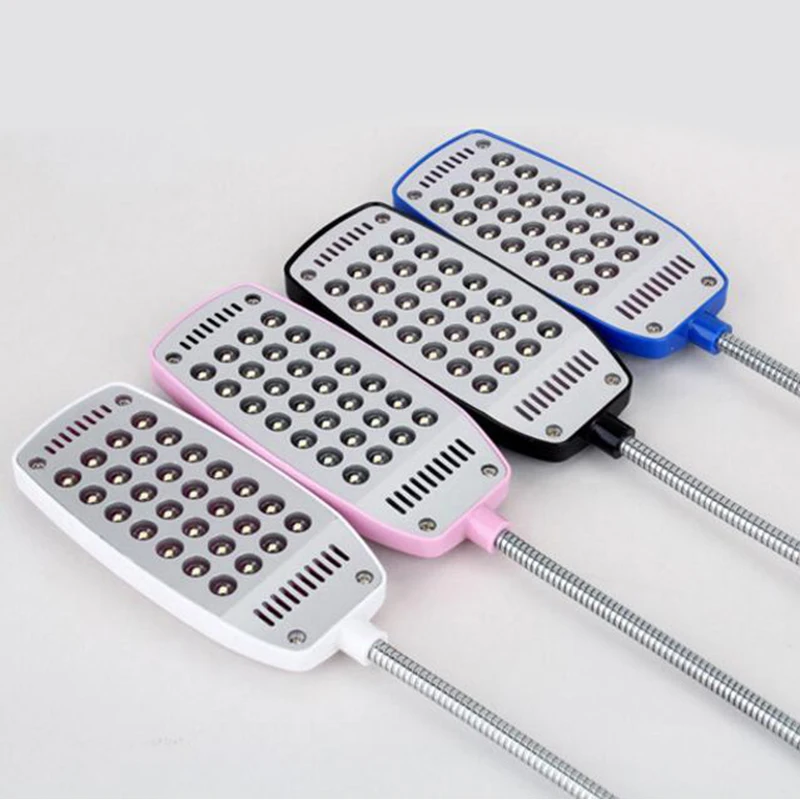 

Quadruple 1Pcs Ultra Bright Flexible LED USB Book light reading lamp 28LEDs 4 Colors for Laptop Notebook PC Computer