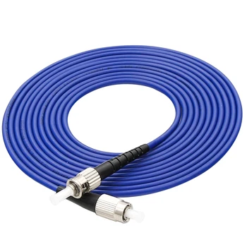 

5pcs/Lot FC /UPC to ST /UPC Duplex Single Mode Armored PVC Fiber Patch Cord