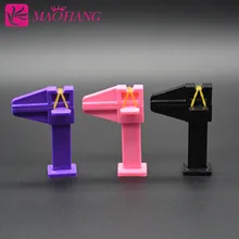 3 шт./лот инструмент для дизайна ногтей зажим для ногтей локатор для ухода за кожей пальцев Маникюрный Инструмент розовый/фиолетовый/черный