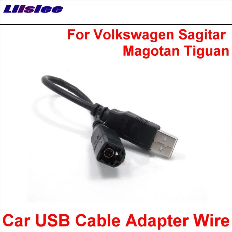 Per Volkswagen Sagitar Magotan Tiguan Spine Originali Per Adattatore Usb Conector Car Cd Radio Audio Media Cable Cavo Dati