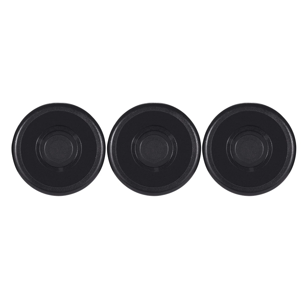 

3pcs Guitar Pedal Footswitch Topper Protector ABS Bumpers Pedal Effects Footswitch for Guitar Effect Pedal Black